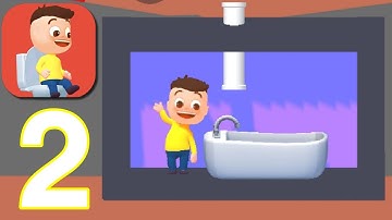 Toilet Game 3D - Gameplay Walkthrough Part 2 Levels 61-83 ( iOS,android )