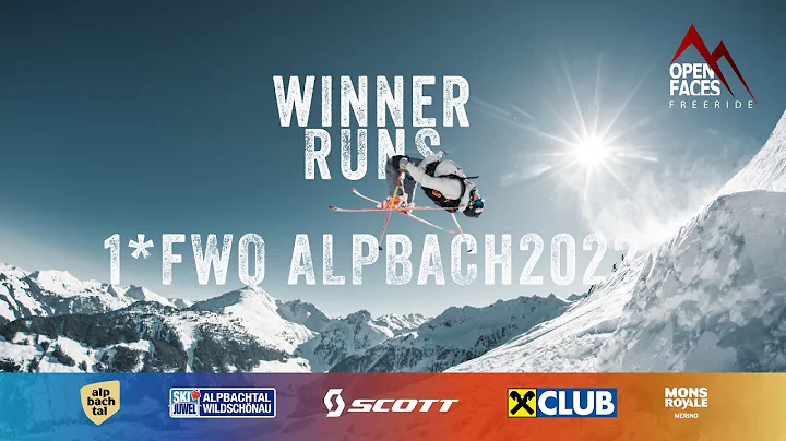 OPEN FACES 1*FWQ / 2*FJT ALPBACHTAL 2022 - Winner Runs