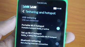 How to Create a Personal Wi Fi Hotspot on Nokia X