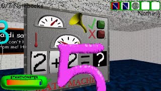 2 + 2 = 5 on the Math Machine - Baldi's Basics Plus #baldi #baldisbasics #baldisbasicsplus