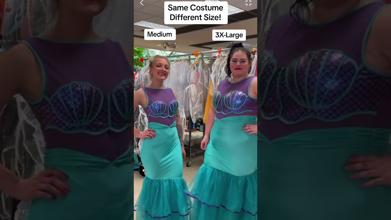 Same Costume Different Size 