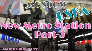 Life in Moscow    New Metro Station  It’s Art not just in subway stations!