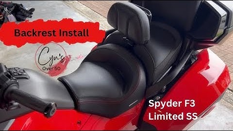 Spyder F3 Install Driver Backrest