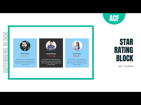Gutenberg Star Rating Block | ACF Blocks