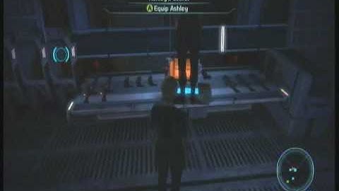Mass Effect - Ashley Floating Glitch