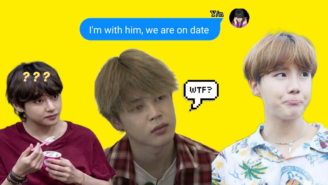 BTS Texts: Confessing a Date with the Mafia Brothers' Enemy 💀