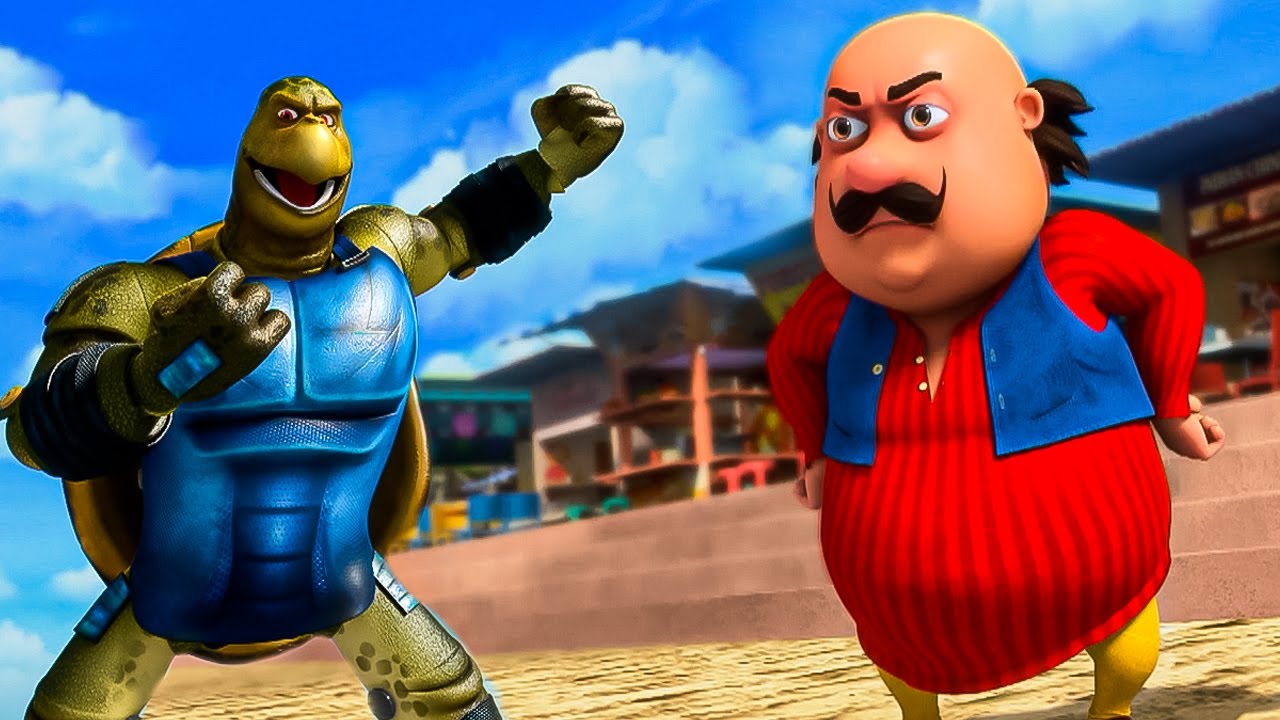 ರೋಬೋಟ್ ಆಮೆಯು ದಾಳಿ ನಡೆಸಿತು | Motu Patlu | Robot Tortoise Attacked