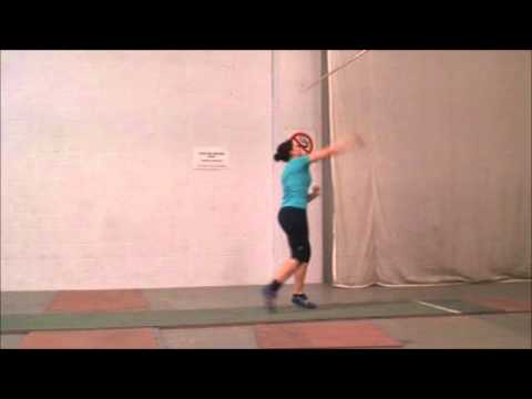 shot put competition + Javelin training