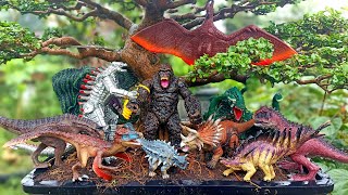 Dinosaurus Jurassic World Dominion: t-rex/ Brachiosaurus/ Brontosaurus/ KingKong/ Godzilla/ Gorilla