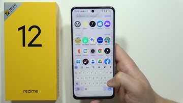 Realme 12 5G: Hide Keyboard when entering App Drawer