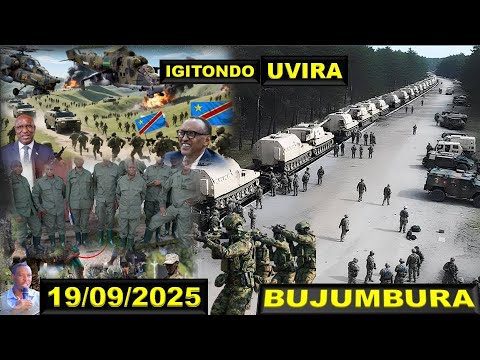 LE19 09 2025 Amakuru Mashya FARDC Yongeye Kohereza Abakomando Benshi Mu Burasirazuba Bwa DRC