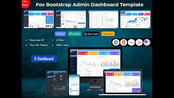 Bootstrap 5 Dashboard Template with Responsive UI for Modern Web Apps & Admin Panels