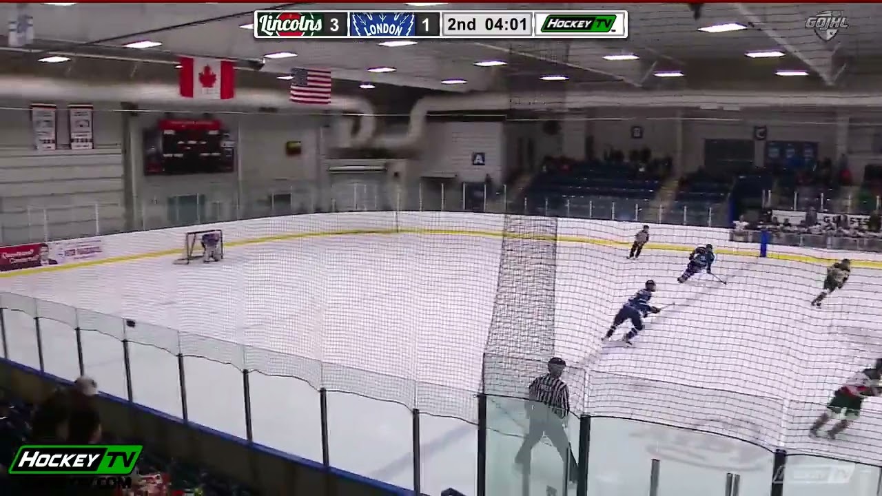 London Nationals - Ryan Roobroeck 2 (Jaeden French, Talan Palmer) PG vs St. Marys Lincolns