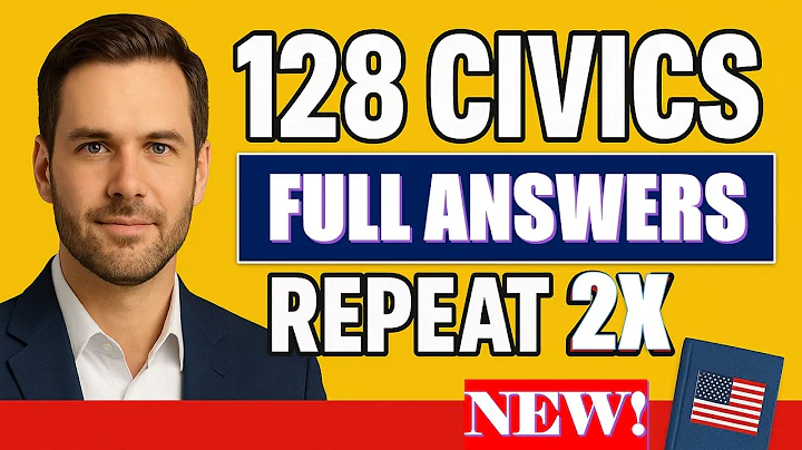 128 Civics Questions and Full Answers for US Citizenship Interview 2025 (Repeat 2X)