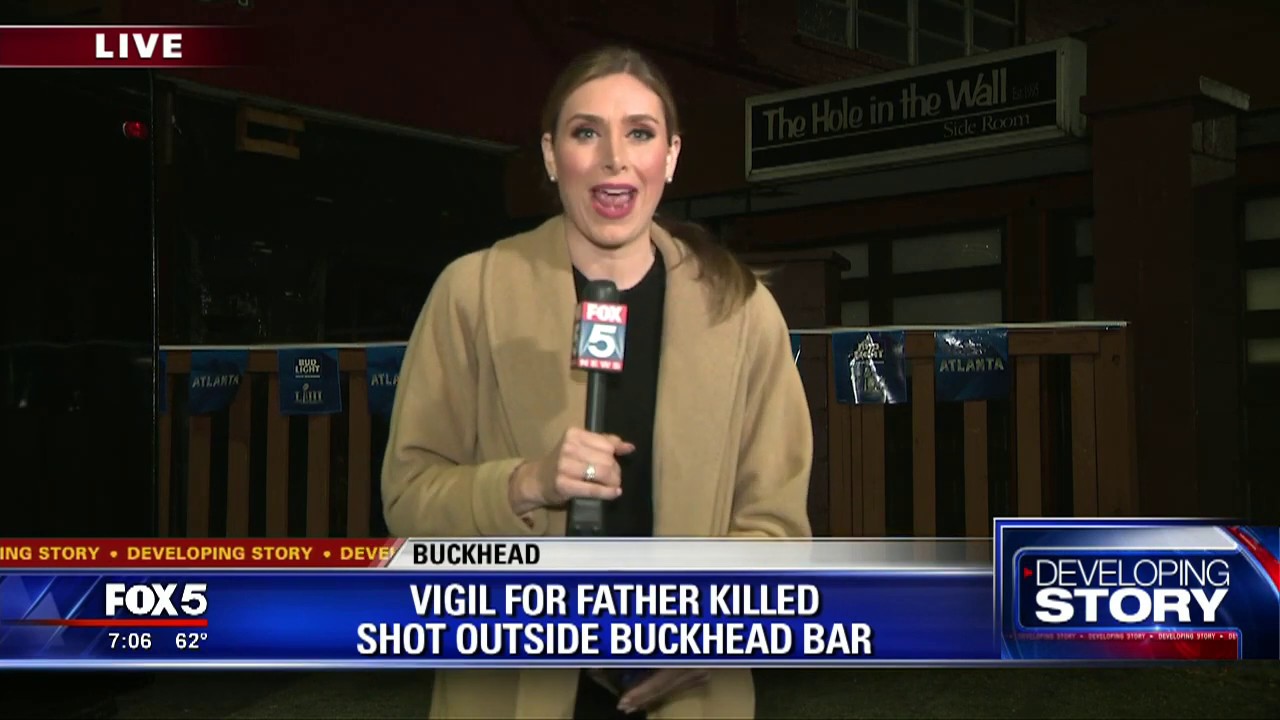 Vigil for man murdered outside of Buckhead bar - YouTube