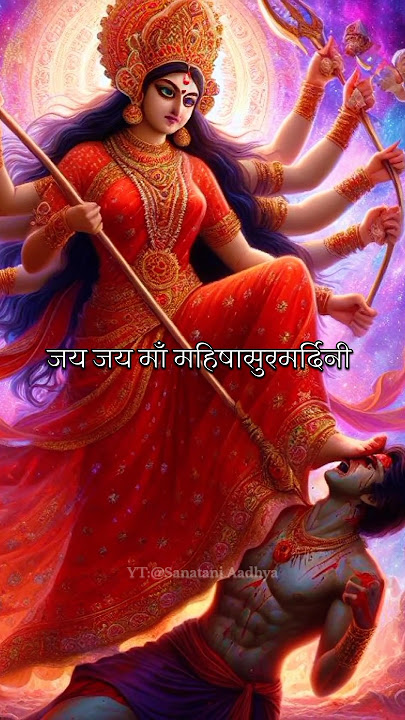 Aigiri Nandini Vishwa Ki Sawamini | Stotram Status |Mata Rani Status 🔱#navratri #durga #shorts