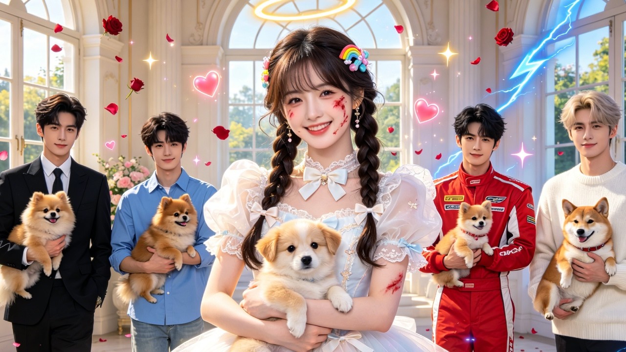 สาวมีปานบนหน้าในยามสิ้นหวัง ได้หนุ่มต่างดาวหล่อ3คนช่วยไว้ และอยู่เคียงข้างเธอตลอดชีวิต!
