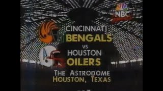 1990 Week 6 - Bengals vs. Oilers