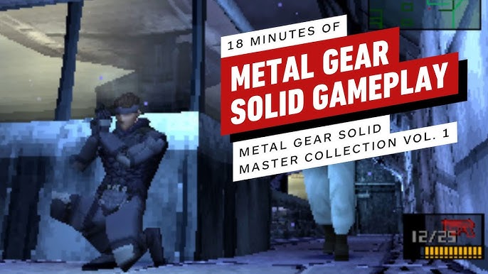 METAL GEAR OFFICIAL on X: METAL GEAR SOLID: MASTER COLLECTION Vol