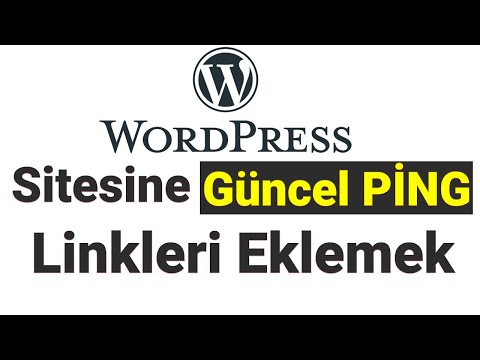 WORDPRESS SİTEYE GÜNCEL PİNG SERVİSLERİ NASIL EKLENİR?