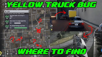 Car Flinging Yellow Truck Bug LOCATION - Need For Speed Unbound