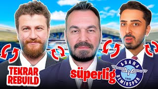 SÜPERLİG TEKRAR REBUILD // AĞLAMA BİR SEZON DAHA VAR // FC 24 KARİYER MODU