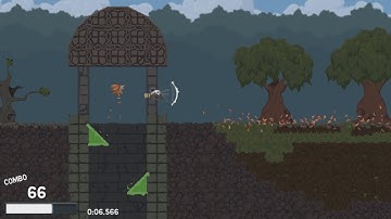 Dustforce - Clogged Well