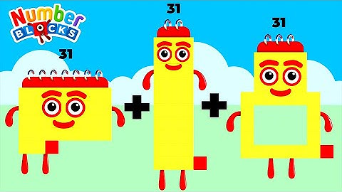 Numberblocks & Numberjacks Addition Compilation Random Digits Learn to Count