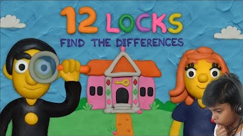 12 Locks Find the differences Gameplay | AADIVINTAGE