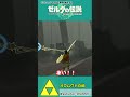 【ティアキン】また禁じられた機械かよ!?ゴールに向かって飛び上がれ!!【祠攻略】#Shorts