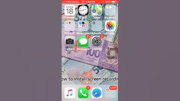 how to install screen recording (ipad, iphone)