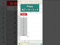 Excel Tips #short #shorts #shortvideo #shortsvideo #youtube #youtubeshorts #viral #viralvideo #yt