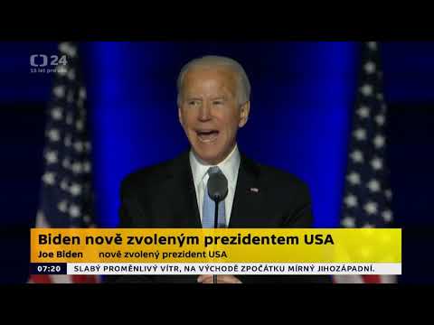 Video: Joe Biden Se Stává Novým Prezidentem Spojených Států