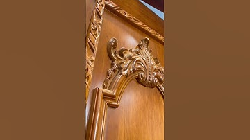 mẫu cửa tân cổ điển đẹp | cửa gỗ tự nhiên | xưởng nội thất uy tín #tiên_tiên_furniture #cuagosaigon