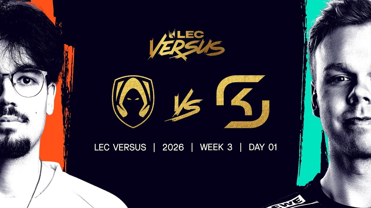 TH vs SK | 2026 LEC Versus - Week 3 Day 1 | Team Heretics vs SK Gaming