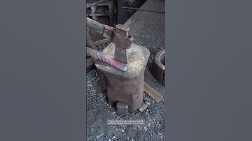 Hot Cutting Steel with a Blacksmith’s Chisel
