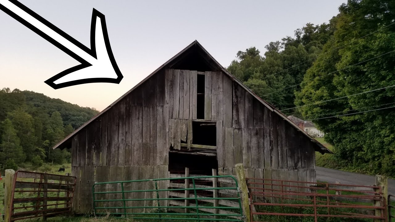 Metal Detecting Old Barn Found HUGE A H YouTube