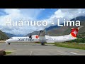 Vuelo Huánuco - Lima (Despegue y aterrizaje)