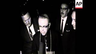 SYND 22 3 68 ARCHBISHOP CASARIEGO TALKS TO PRESS