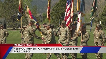 4ID, Fort Carson hold transition of responsibility ceremony