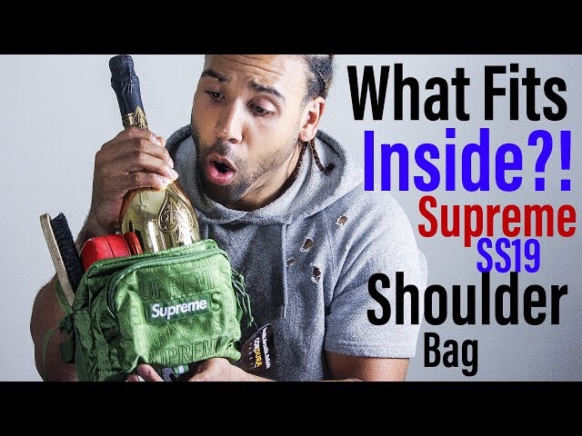 Supreme SS19 Ice Shoulder Bag – On The Arm