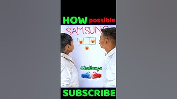 HOW possible 😲| Samsung write in 3 BOX | Name Puzzle | Mind game l IQ Test #puzzle #shorts