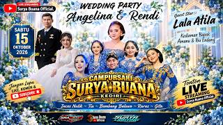 🔴 LIVE CAMPURSARI SURYA BUANA | BT: LALA ATILA | Wedding Angelina & Rendi | Sumberjo Gondang Nganjuk