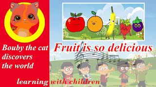 Fruit is so delicious | 🎵 Happy Fruit Song 🍓 🍏