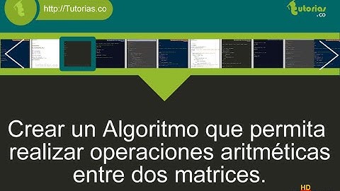 arreglos – pseudocodigo (operaciones aritmeticas entre matrices)