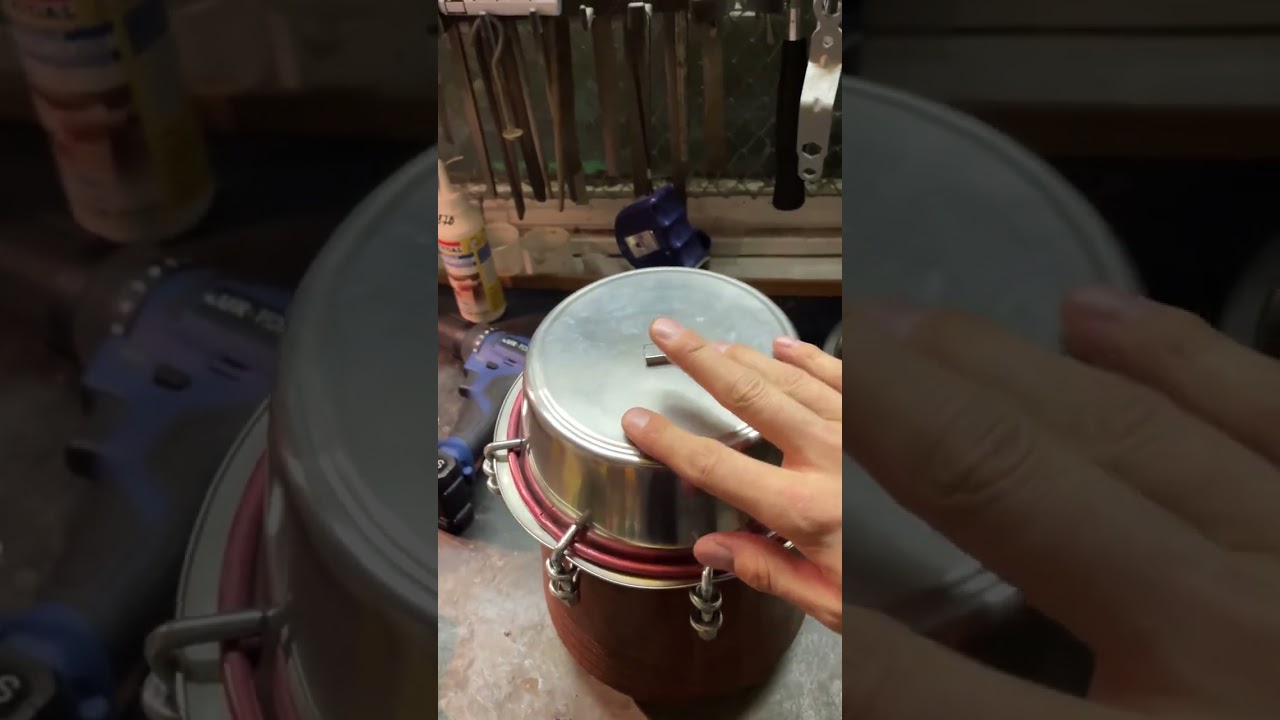 Experimental Tabla-Inspired Prototype – Metal Resonator + Magnetic Sustain