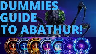 Abathur Ultimate Evo - Dummies Guide to Abathur! - Gold 2 B2GM Season 4