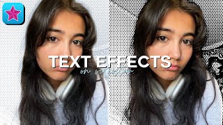 My favourite video star text effects  ♡ (tutorial) | tiasvoid