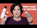 NEW SKIN CARE I&#39;VE BEEN TESTING | Dry Skin