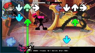 Frinday night funkin cupheadnightmare vs devil Android [gama baja📁📥📥📁]